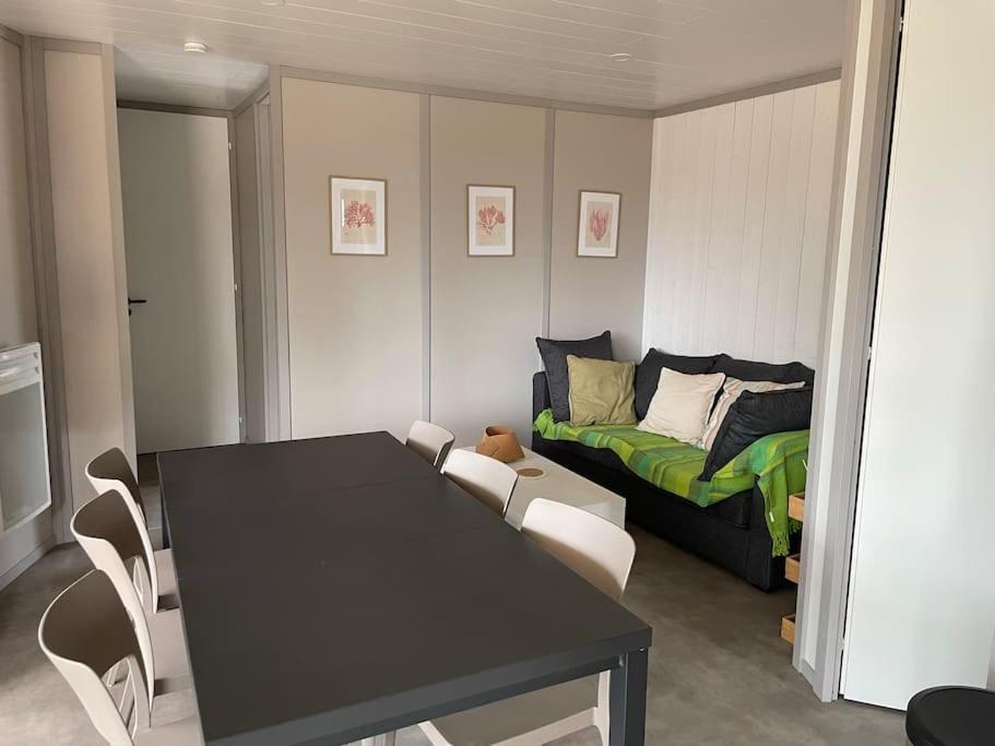 Cottage Dans Parc Residentiel De Loisirs, Piscine, 150M De La Mer Жуллувиль-ле-Пен Экстерьер фото